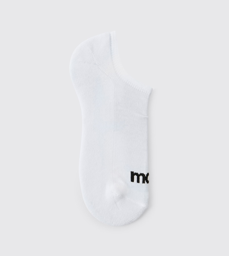 5 Pack Dot Half Terry Trainer Ankle Socks
