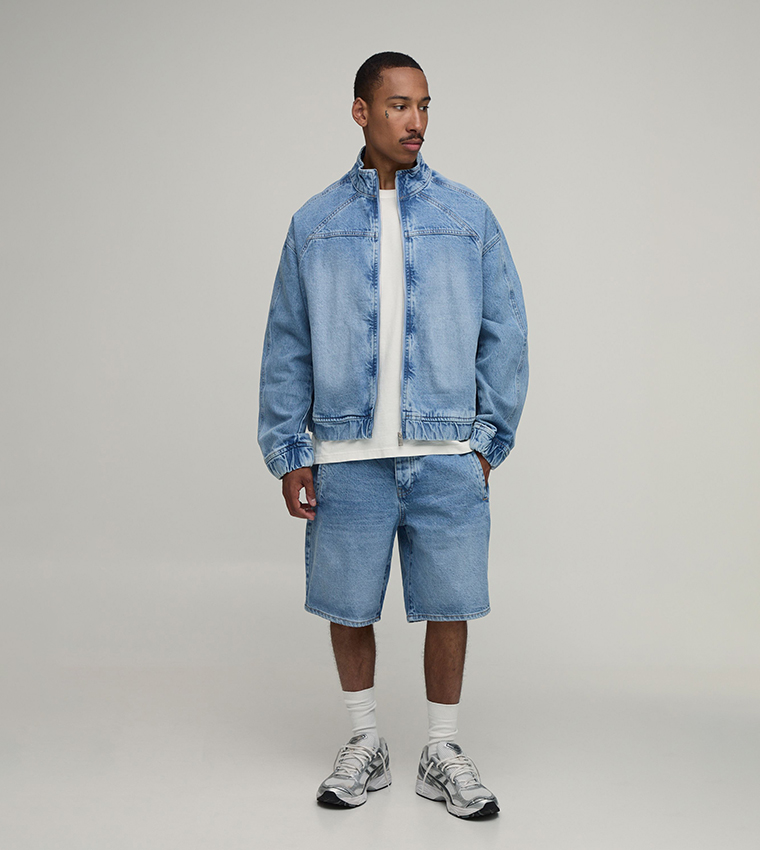 boohooMAN  Denim Jackets - Blue Denim Jackets
