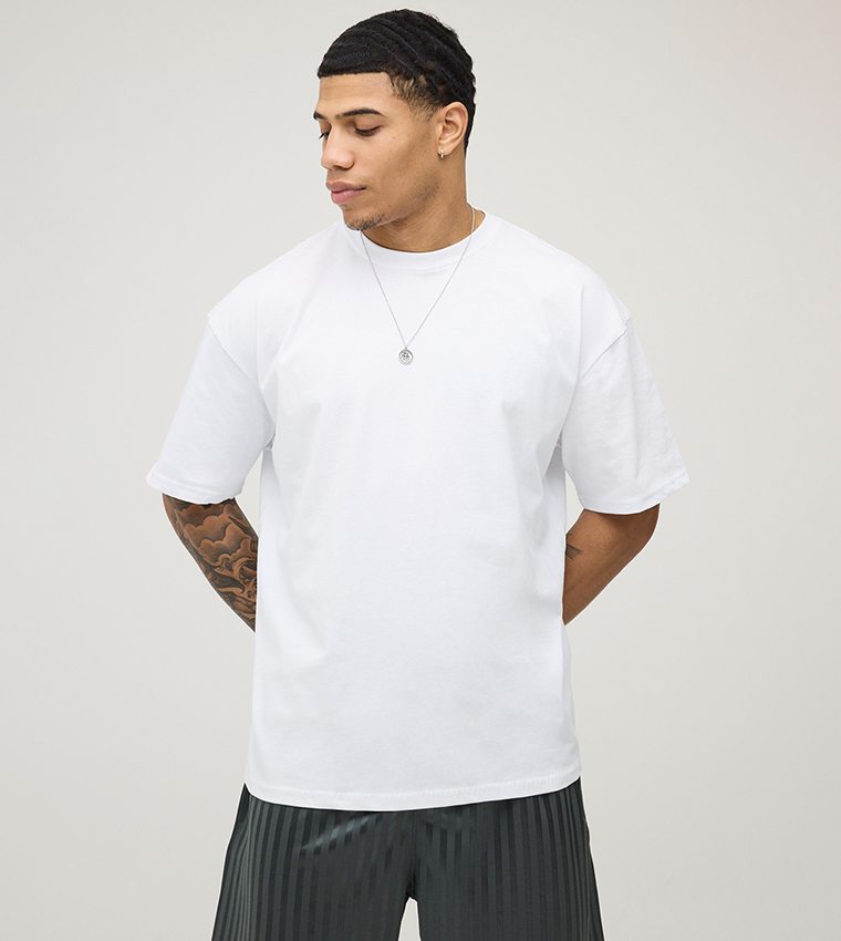 Club De Luxe Print Oversized T-Shirt