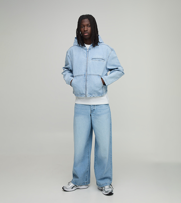 boohooMAN  Denim Jackets - Blue Denim Jackets