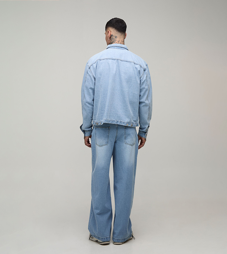 boohooMAN  Denim Jackets - Blue Denim Jackets