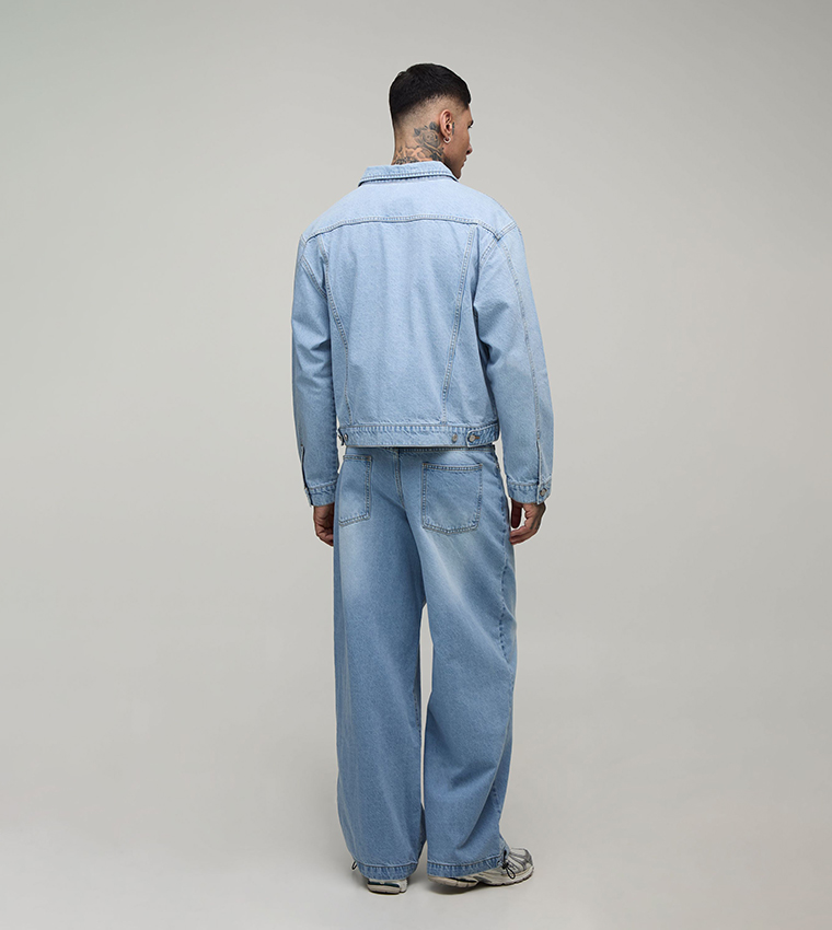 boohooMAN  Denim Jackets - Blue Denim Jackets