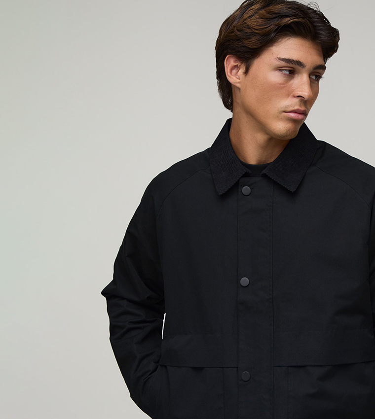 boohooMAN  Casual Jackets - BLACK Casual Jackets
