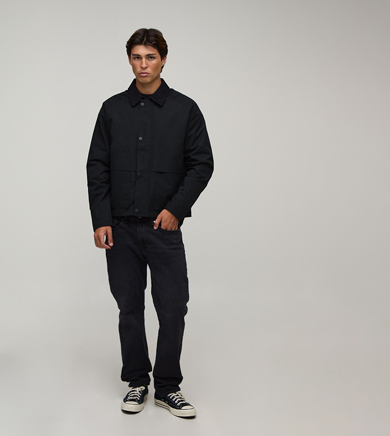 boohooMAN  Casual Jackets - BLACK Casual Jackets
