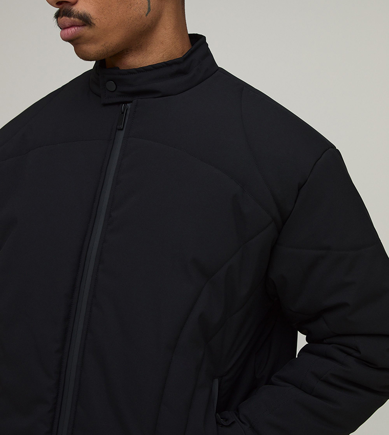 بوهو مان  جاكيتات منفوخة  - أسود Puffer Jackets