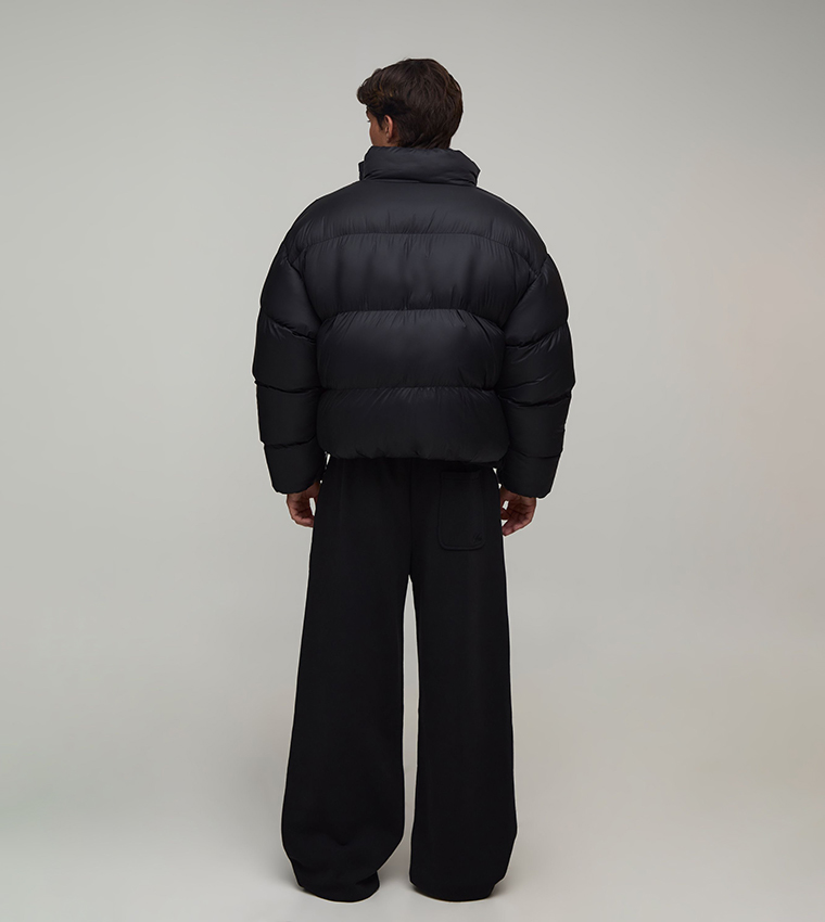 Bubble High Neck Boxy Fit Puffer Jacket