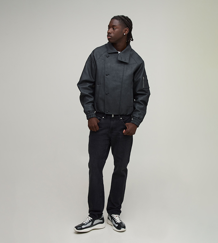 boohooMAN  Casual Jackets - BLACK Casual Jackets