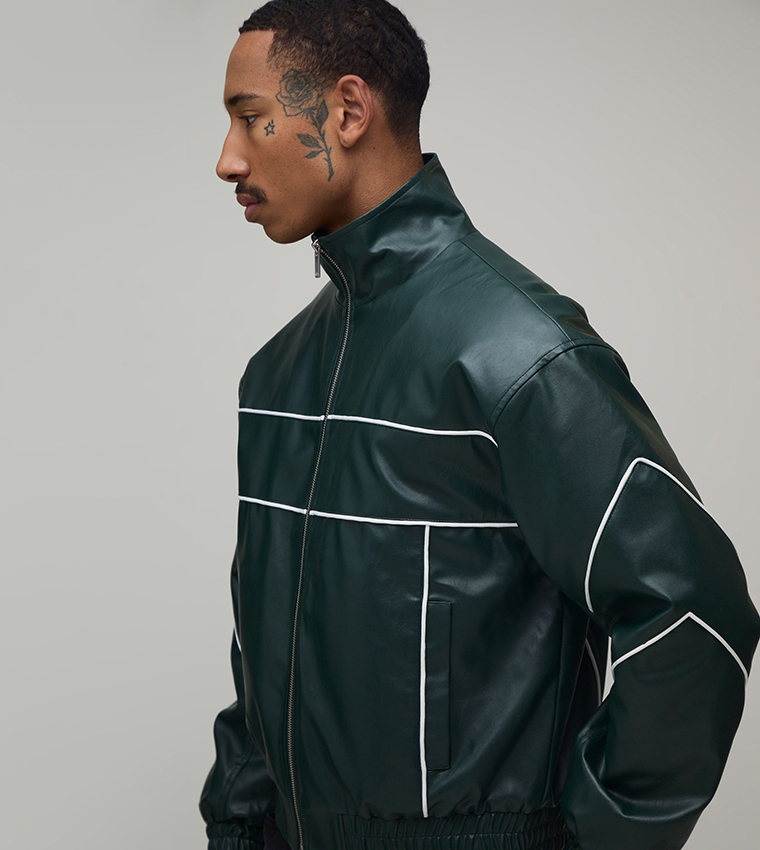 boohooMAN  Casual Jackets - Green Casual Jackets