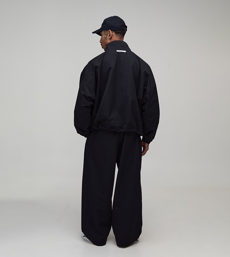 Nylon Funnel Neck Oversized Ofcl Jacket