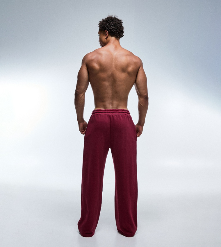 Loopback Wide Leg Sweatpants