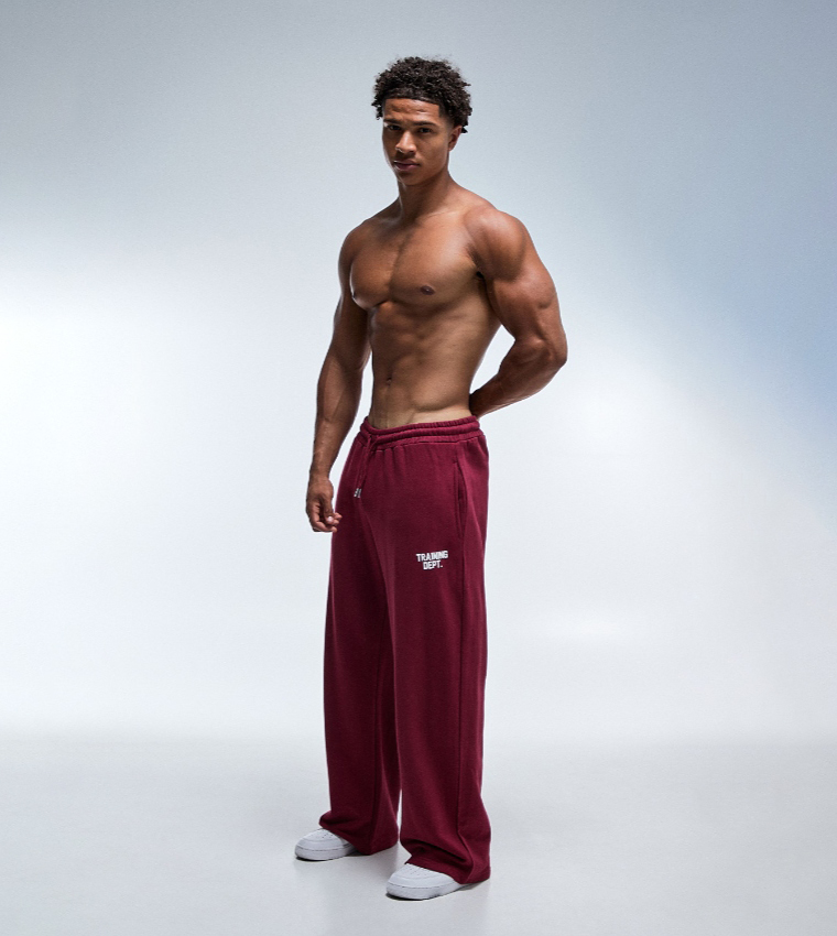 Loopback Wide Leg Sweatpants
