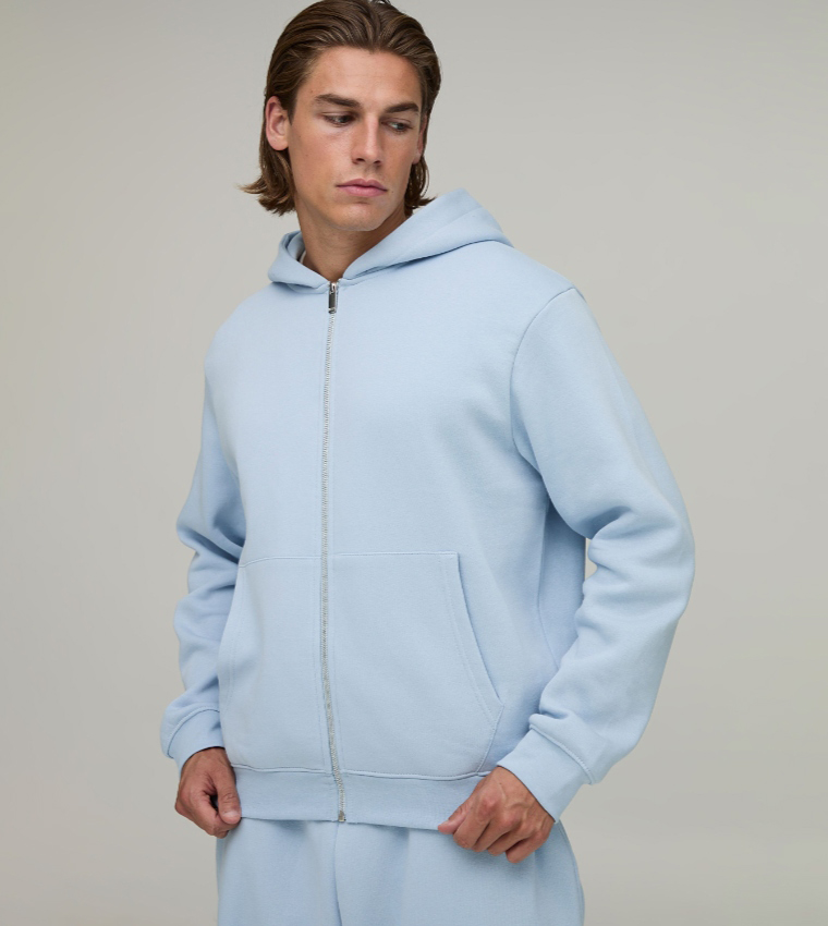 boohooMAN  Casual Jackets - Light Blue Casual Jackets