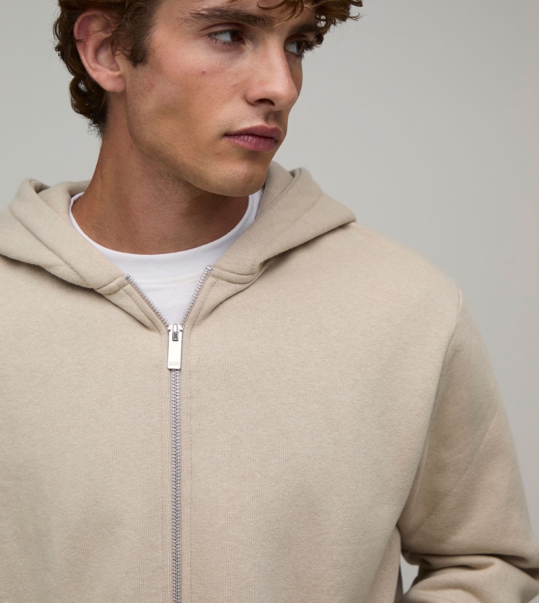 boohooMAN  Casual Jackets - Beige Casual Jackets