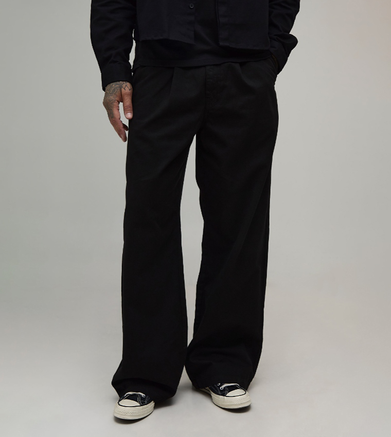 Tall Essential Elastic Waist Relaxed Fit Trousers
