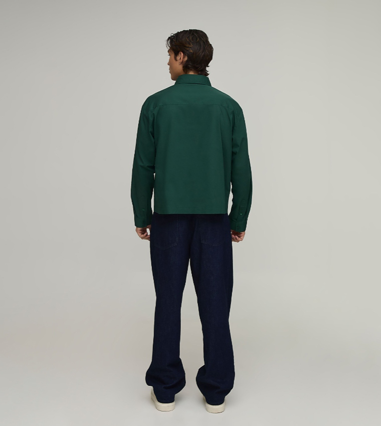 بوهو مان  أكمام طويلة - أخضر Long Sleeves