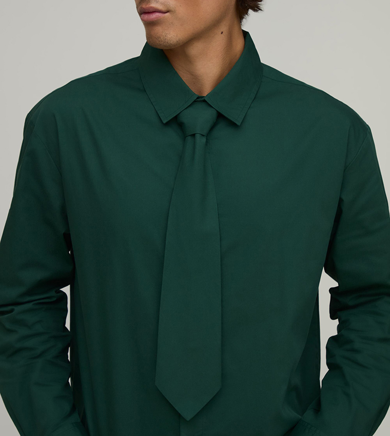 بوهو مان  أكمام طويلة - أخضر Long Sleeves
