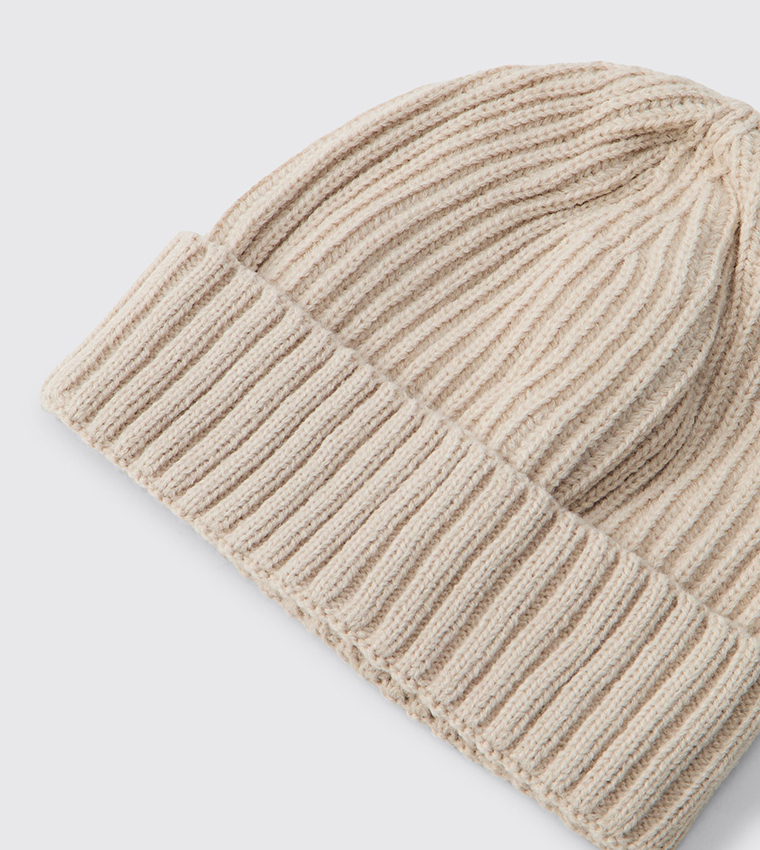 Ribbed Micro Beanie