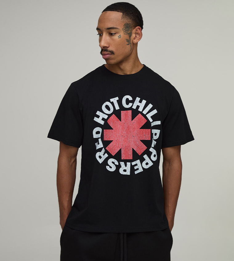 boohooMAN  Round Neck T-Shirts - BLACK Round Neck T-Shirts