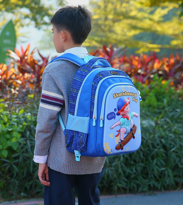 3D Printed 16.5" Trolley School Bag - Skater