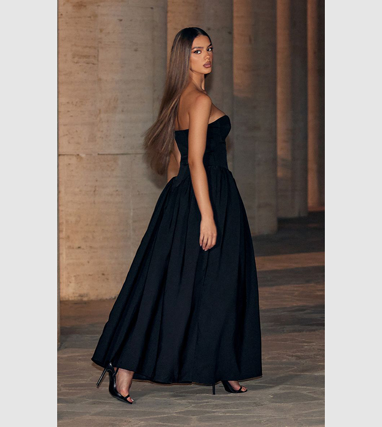 Premium Underwired Corset Midaxi Dress