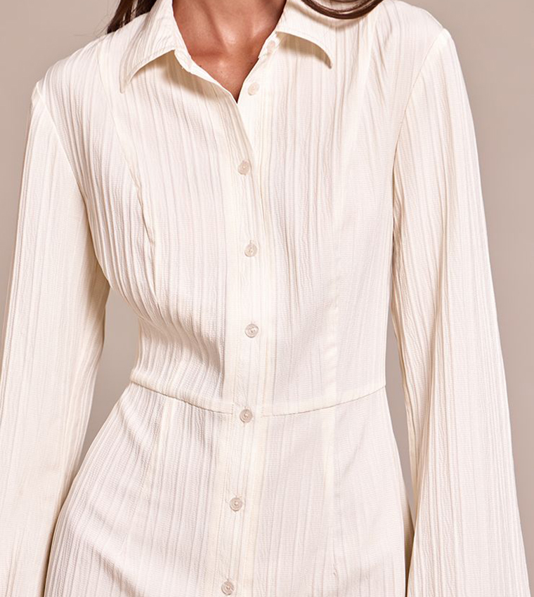بريتي ليتل ثينغ  بلاي سوت  - كريمي  Playsuits