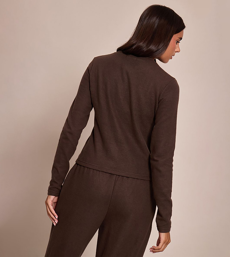 بريتي ليتل ثينغ  توبات كاجوال  - بني  Casual Tops