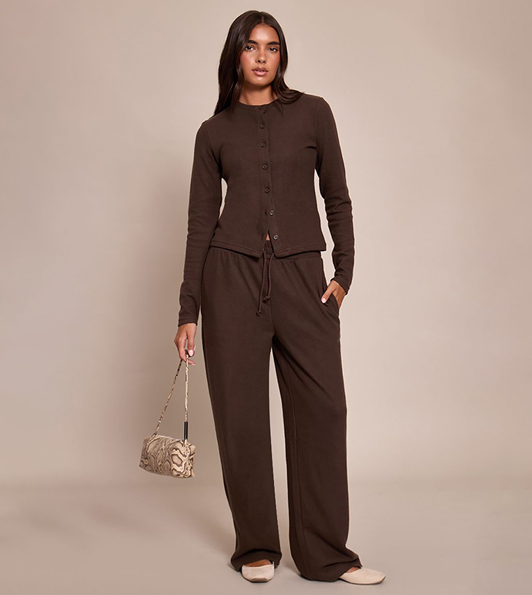 بريتي ليتل ثينغ  توبات كاجوال  - بني  Casual Tops