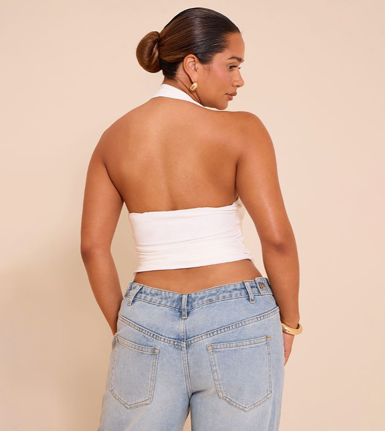 Shape Slinky Halterneck Top