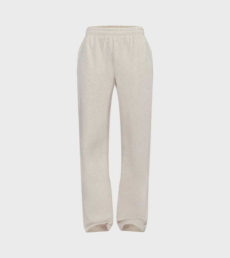 Solid Straight Fit Sweatpants