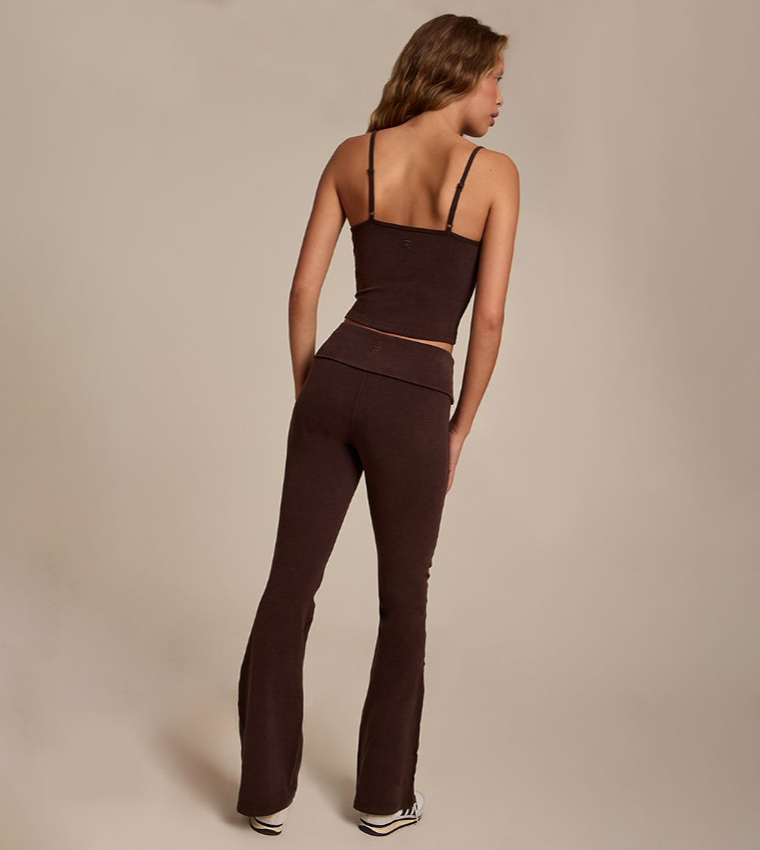PrettyLittleThing  leggings - Dark Brown leggings