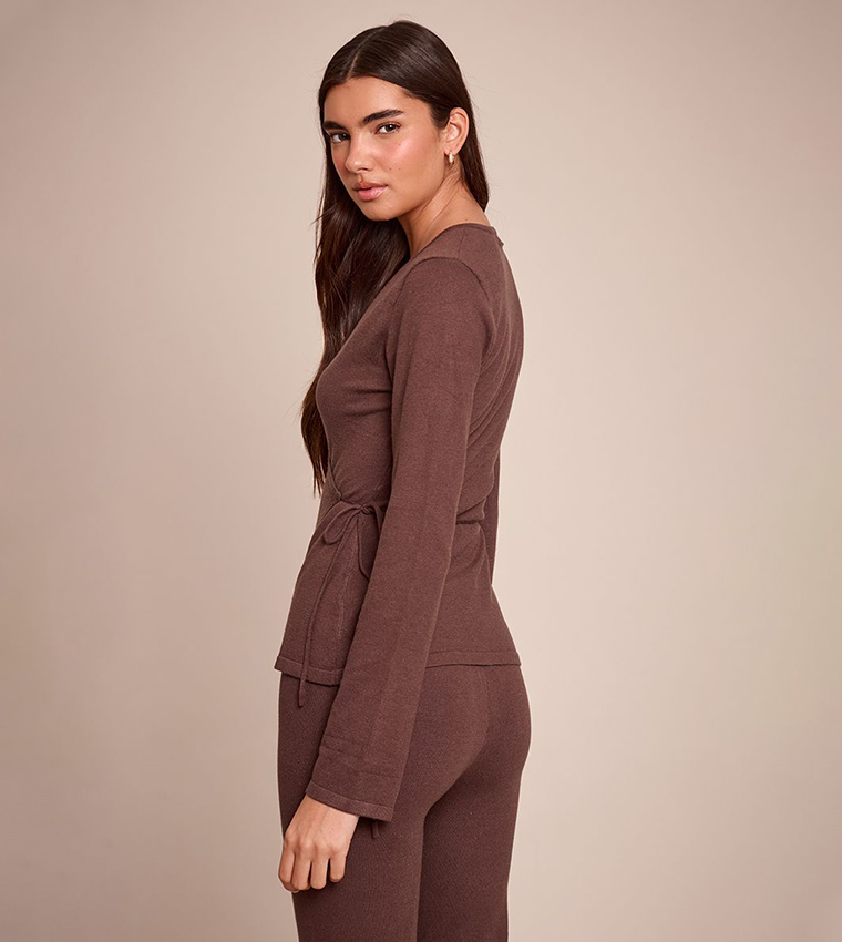 بريتي ليتل ثينغ  توبات كاجوال  - بني  Casual Tops