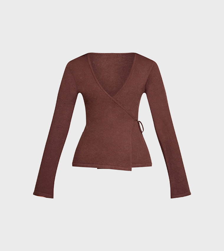 بريتي ليتل ثينغ  توبات كاجوال  - بني  Casual Tops