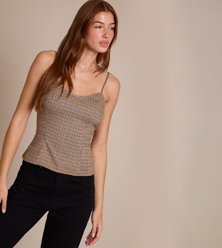 Herringbone Cami Top