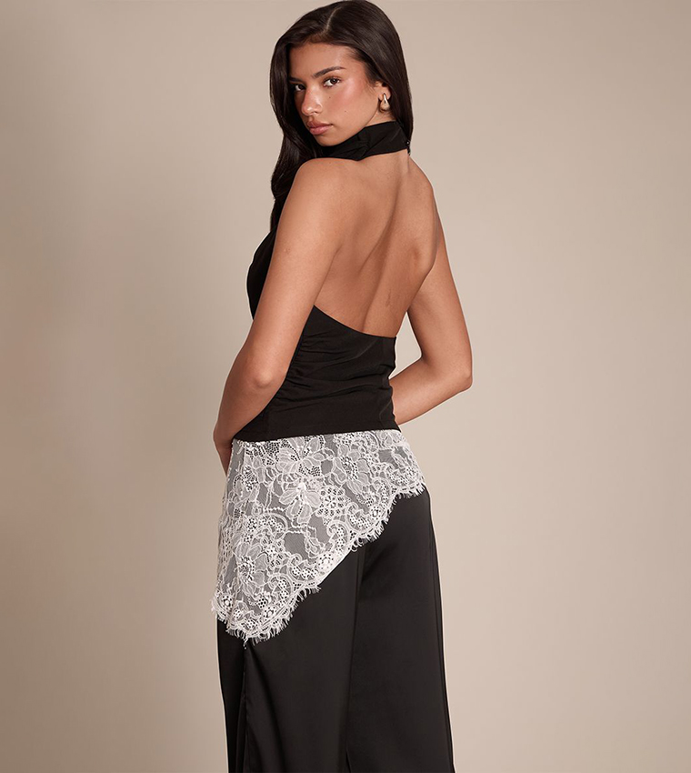 بريتي ليتل ثينغ  توبات بلا أكمام  - أسود Sleeveless Tops