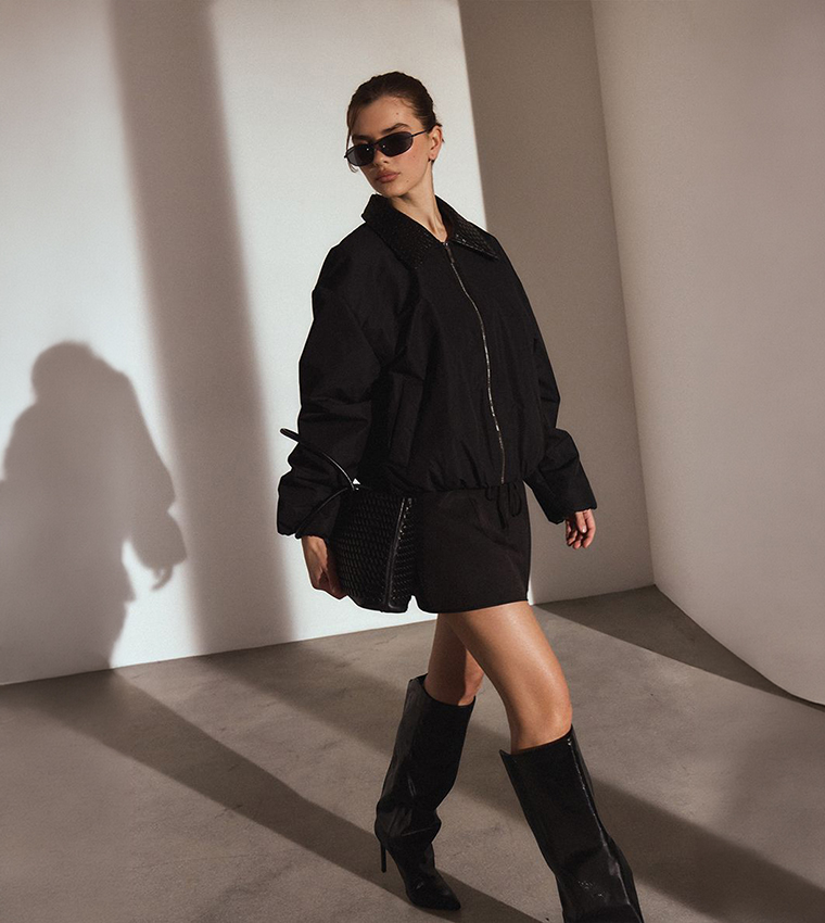 PrettyLittleThing  Casual Jackets - BLACK Casual Jackets