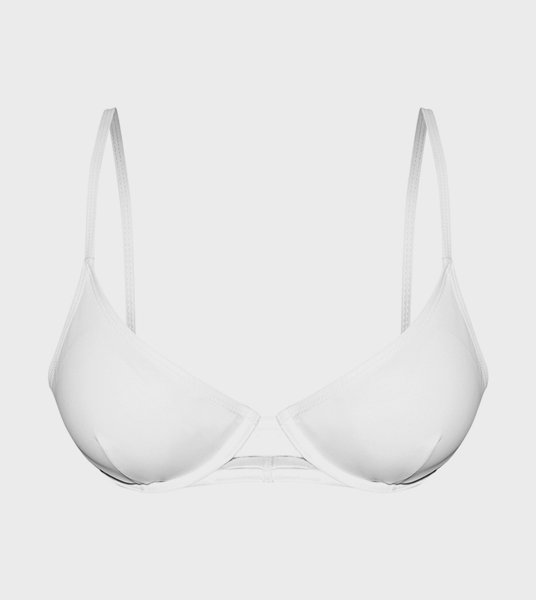 Solid Underwired Bikini Top