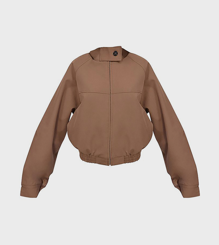 PrettyLittleThing  Casual Jackets - Brown Casual Jackets