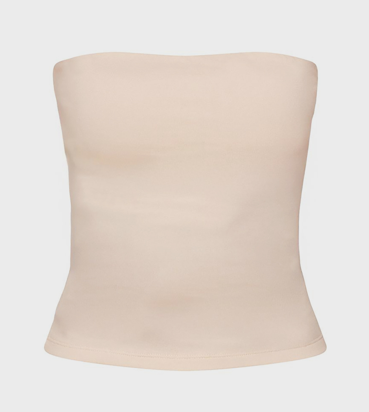 PrettyLittleThing  Cropped Tops - Cream Cropped Tops