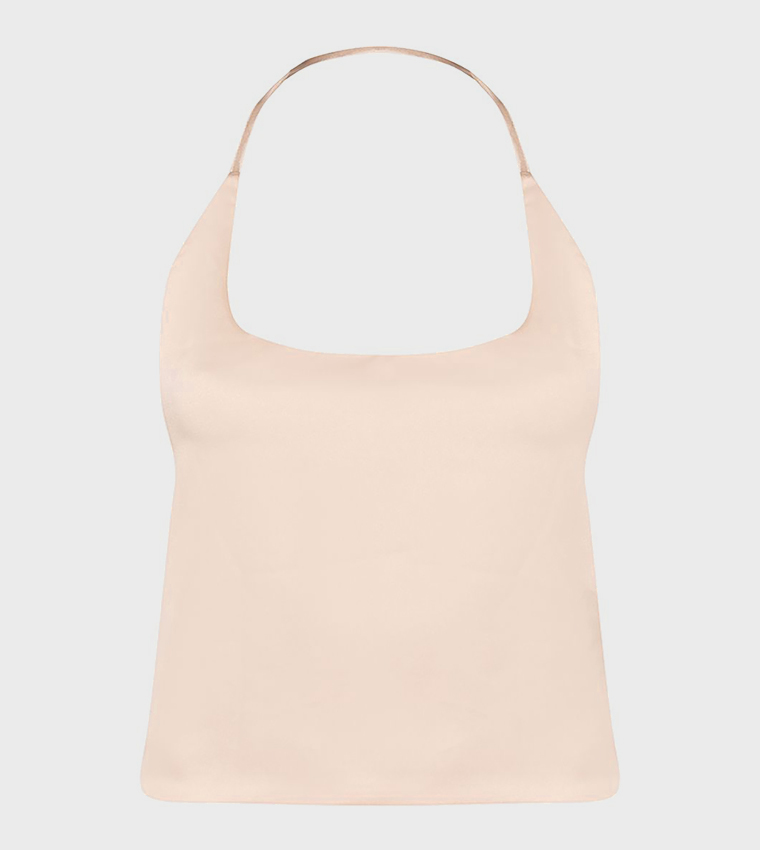 PrettyLittleThing  Sleeveless Tops - Cream Sleeveless Tops