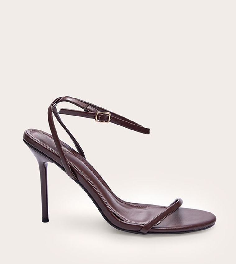 PrettyLittleThing  Heels - Brown Heels
