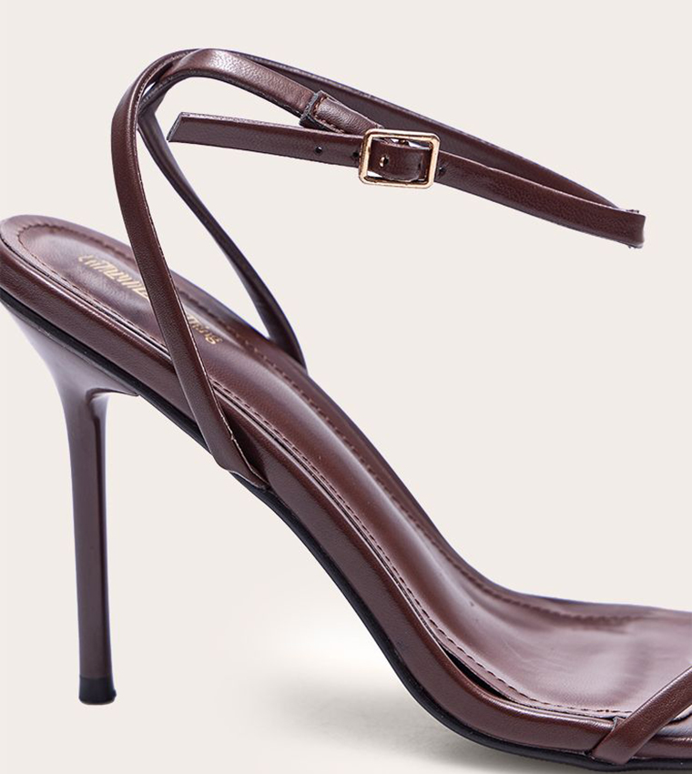 PrettyLittleThing  Heels - Brown Heels