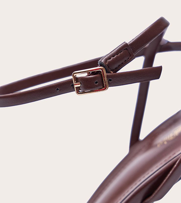 PrettyLittleThing  Heels - Brown Heels