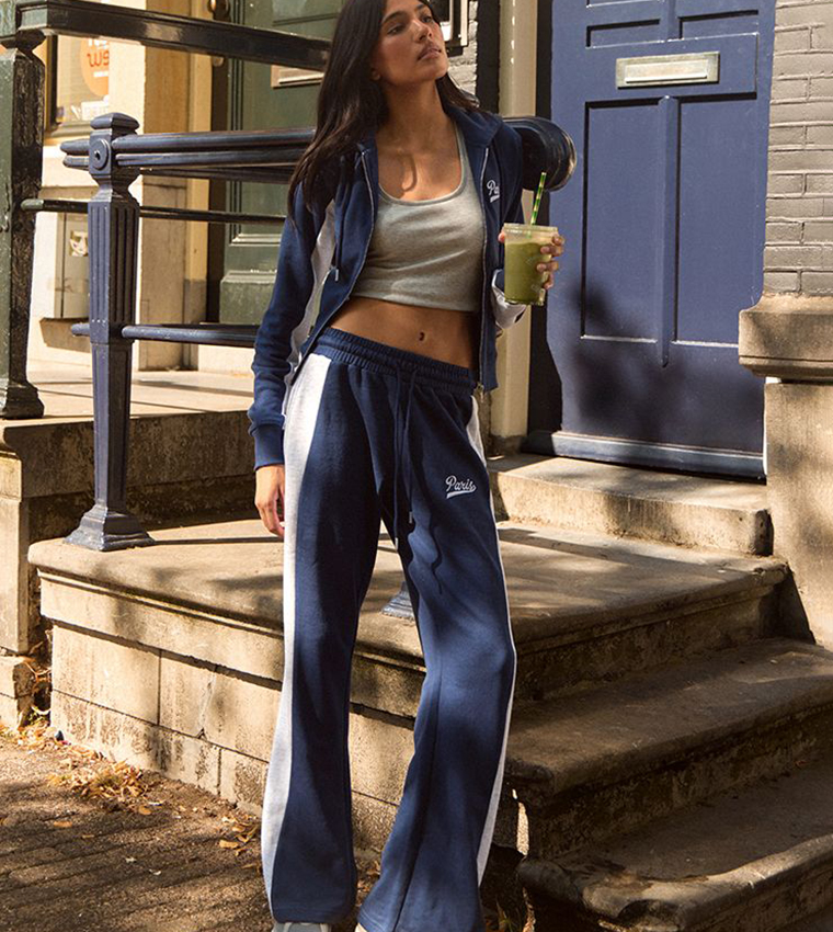 PrettyLittleThing  Sweatpants - Navy Sweatpants