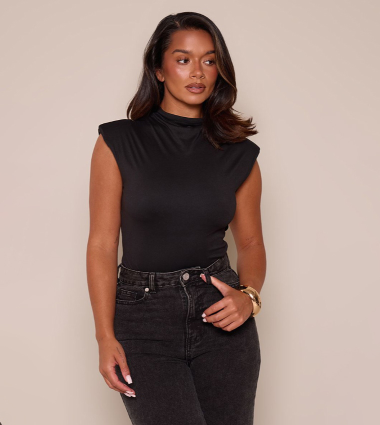 Shape Soft Touch Backless Bodysuit Top