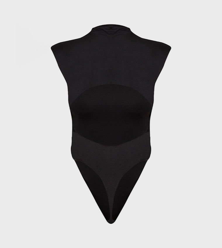 Shape Soft Touch Backless Bodysuit Top