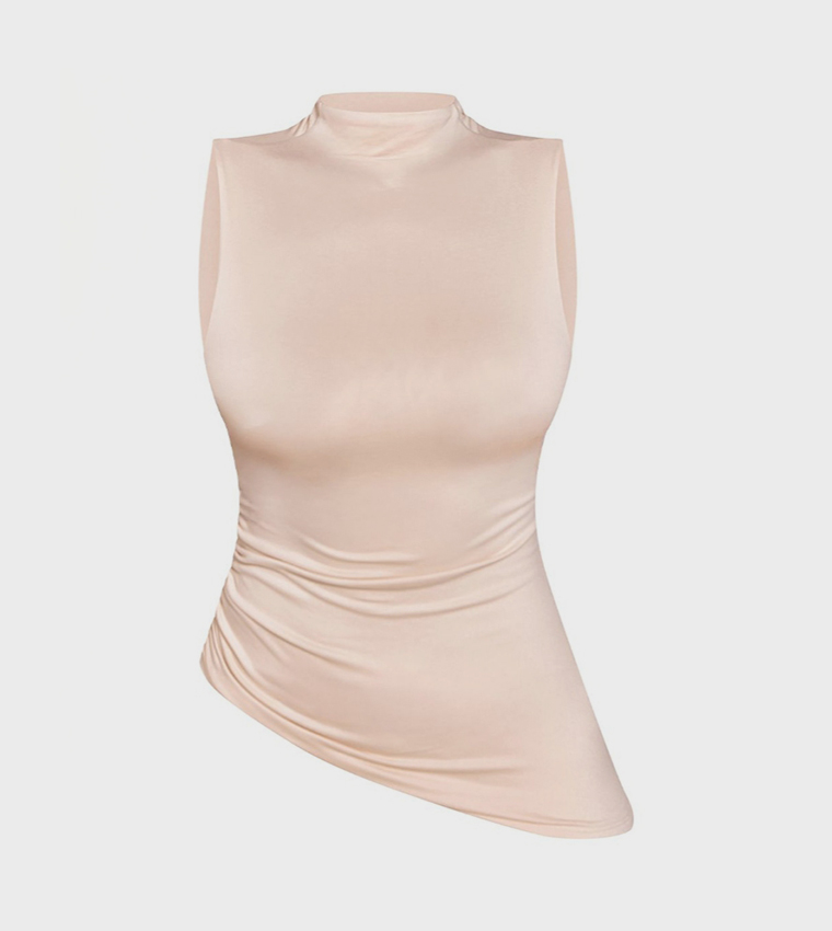 بريتي ليتل ثينغ  توبات بلا أكمام  - كريمي  Sleeveless Tops
