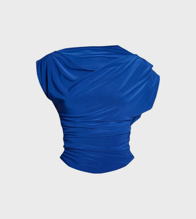 Slinky Drapey Crop Top