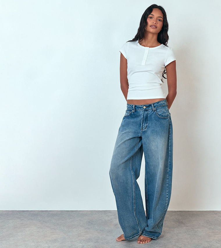 Soft Cotton Button Up Fitted Top