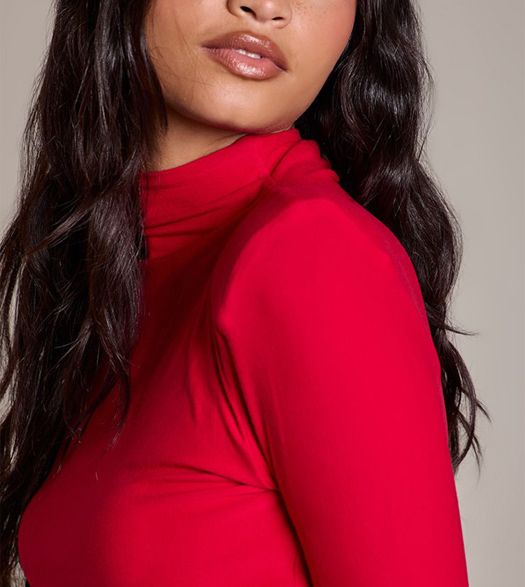PrettyLittleThing  Casual Tops - Red Casual Tops