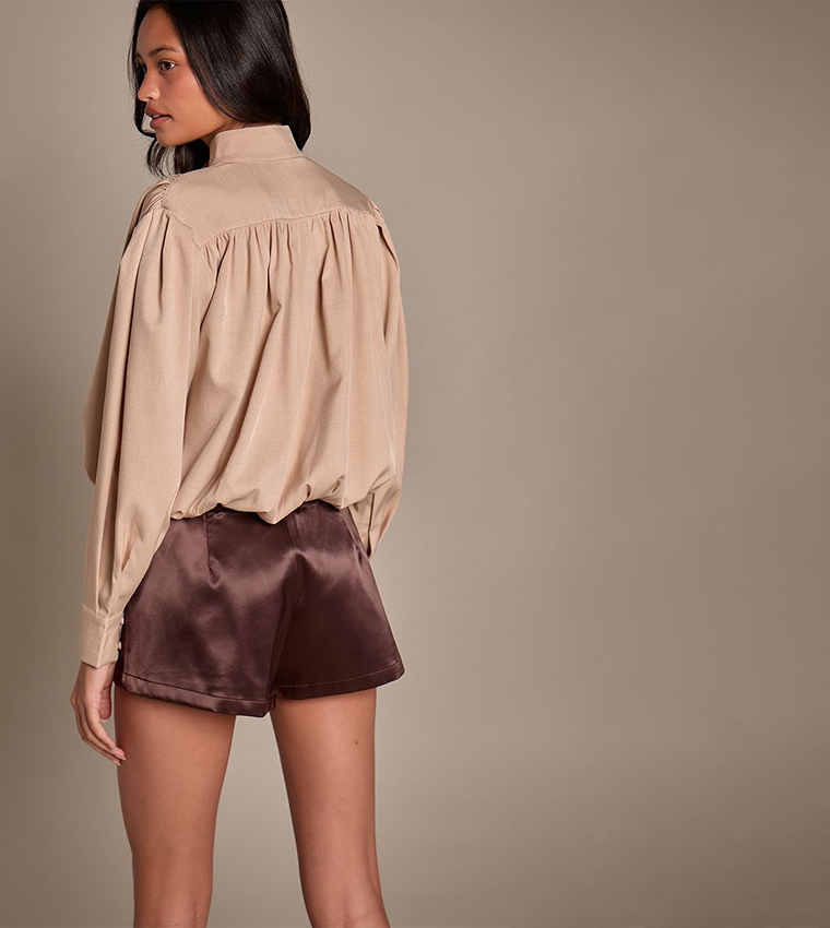 PrettyLittleThing  Casual Tops - Beige Casual Tops